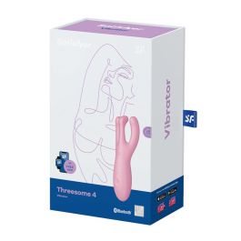 SATISFYER Threesome 4 Vibrador Rosa para Mujer Precio: 37.50000056. SKU: SLC-91894