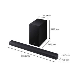 Samsung HW-B66CF/XE Barra de sonido 3.1 canales con Subwoofer inalámbrico 6.5'' HP Central Adaptive Sound Lite
