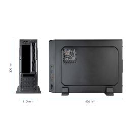 TOOQ CAJA SLIM MATX TQC-3007U3CD 500W LECTOR TARJETAS TOOQ CAJA SLIM MATX TQC-3007U3CD 500W LECTOR TARJETAS