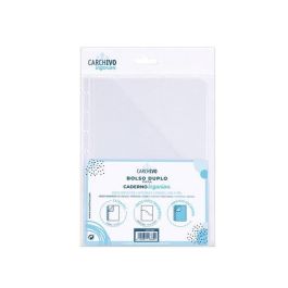Dosier Con Doble Bolsa Carchivo Ingeniox Pp A4 Transparente 25 unidades Precio: 43.79000043. SKU: B12LAXPGWV