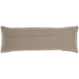 DKD Home Decor Cojín Boho Kilim Gris Rojo Poliéster Yute Lana 85 x 30 cm (2 Unidades)