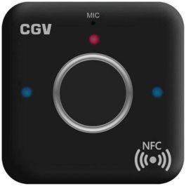 CGV 50903 MyBTplayer 1.0 Receptor Bluetooth con función Kit Manos Libres, NFC y 2 salidas de jack de 3,5 mm - Negro