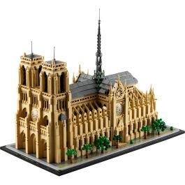 LEGO Architecture Notre-Dame de Paris 21061 Juego de Construcción para Adultos con 4383 Piezas