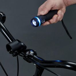 Be Mix Luz Led Delantera para Bici, Patinete y Moto 2000 Lúmenes, Resistente a Salpicaduras, Ajustable
