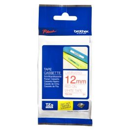 BROTHER Cinta laminada blanco/rojo 12mm Precio: 14.49999991. SKU: B16EGWF45C