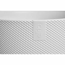 Elho Maceta Jazz Redonda Blanca Ø 26 x H 24 cm Interior 100% reciclada ELH2942402645100