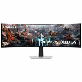 Samsung G93SC Monitor Curvo OLED 49" Dual QHD 5120x1440 240Hz 0.03ms G-SYNC FreeSync Plata Precio: 1147.94999968. SKU: B1722F8SSB
