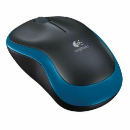 Logitech M185 Ratón Inalámbrico Ergonómico Plug-and-Play Nano Receptor USB, Pila 1 Año, Garantía 3 Años