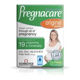 Pregnacare Original, Folic Acid, Vitamin D, Zinc, Iron, Supports Reproductive Health & Maternal Tissue Growth, Vitaminas, 30 pzs Precio: 18.49999976. SKU: B1AHDC7875