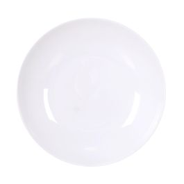 La Mediterranea Vajilla 12 Piezas Redonda Opal "Whom" con Platos de 26.5 cm y 23 cm (2 Unidades)