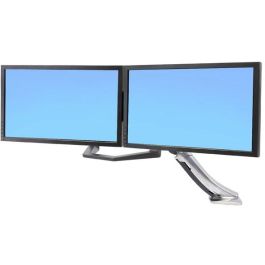 Ergotron 97-783 Soporte Doble para Monitor y Asa, Negro, 16.4 kg, Pared, 17" a 26"