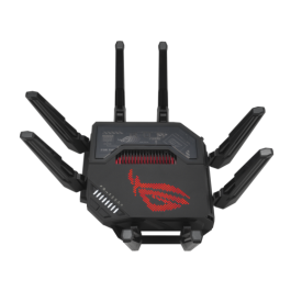 ASUS ROG Rapture GT-BE98 Router Wi-Fi 7 Quad-band (2.4/5/6 GHz) 10 Gigabit Ethernet Negro - 90IG08F0-MO9A0V ASUS ROG Rapture GT-BE98 Router Wi-Fi 7 Quad-band (2.4/5/6 GHz) 10 Gigabit Ethernet Negro - 90IG08F0-MO9A0V