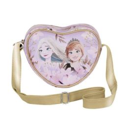 Karactermania Bolso de Corazón Casual para Niñas, Diseño Frozen 2 Petal, 21x6.5x15.5 cm, Edad +3 Años Karactermania Bolso de Corazón Casual para Niñas, Diseño Frozen 2 Petal, 21x6.5x15.5 cm, Edad +3 Años