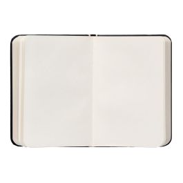 Cuaderno Con Gomilla Antartik Notes Tapa Dura A7 Hojas Lisas Negro 80 Hojas 80 gr Fsc