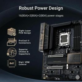 ASUS X870E-Creator WiFi Placa Base AMD X870E Socket AM5 DDR5 ATX Wi-Fi 7 Bluetooth 5.4 para PC