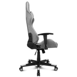 DRIFT DR90 PRO Silla Gaming PC Ergonómica Acolchada Reposabrazos 2D Reclinable 135º Cojín Lumbar y Cervical Gris Blanco