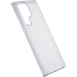 Cellularline Clear Strong Funda Rígida con Bordes de Goma para Samsung S24 Ultra Transparente, Protección Anticaída