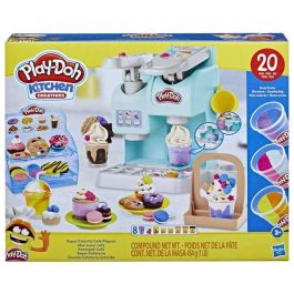Hasbro F5836 Play-Doh Super Cafetería de Juguete con 8 botes plastilina y 20 accesorios para crear bebidas y postres, Edad +3 años Hasbro F5836 Play-Doh Super Cafetería de Juguete con 8 botes plastilina y 20 accesorios para crear bebidas y postres, Edad +3 años