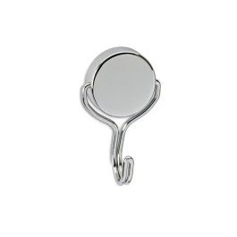 Maul Imán de neodimio con gancho, 38.5 cm de diámetro, capacidad máxima 30 kg, color plata Precio: 13.78999974. SKU: B1JKLXDC9L