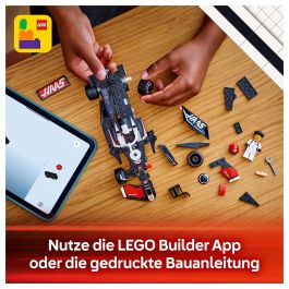 LEGO Speed Champions MoneyGram Haas F1 Team VF-24 Coche de Carreras, Juego de Construcción, 242 Piezas, 10+ Años