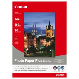 Canon Plus SG-201 Papel Fotográfico Satinado A4 - 20 Hojas, 260 g/m², Acabado Semi Brillante, para Impresoras Canon Precio: 22.79000031. SKU: B1JVHSQ3JN