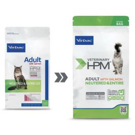 Virbac Veterinary Adult Salmon Neutered & Entire Cat 3 kg - Alimento completo para gatos adultos esterilizados y enteros, control de peso, salud renal y pH urinario Virbac Veterinary Adult Salmon Neutered & Entire Cat 3 kg - Alimento completo para gatos adultos esterilizados y enteros, control de peso, salud renal y pH urinario Precio: 43.5000005. SKU: B14ALPB5QD