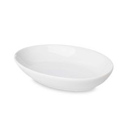 Bandeja Ovalada Porcelana 17 Cm Vessia (48 Unidades) Bandeja Ovalada Porcelana 17 Cm Vessia (48 Unidades)