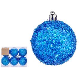Krist+ Set de 6 Bolas de Navidad Azules de Plástico de 6 cm para Árbol de Navidad (36 Unidades) Precio: 58.49999947. SKU: B19F4LAPF3