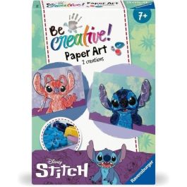 Ravensburger RAV4005556237500 Be Creative Quilling Stitch, Kit de Creación de Objetos y Cuadros, Papel de Colores, Ocio Creativo, Edad 7+