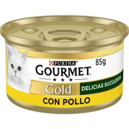 Purina Gourmet Gold Delicias Suculentas Pollo en Lata - Comida Húmeda para Gatos 24 x 85 g Precio: 21.5000005. SKU: B1DHBNMZT5