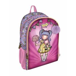 Mochila Escolar Gorjuss First prize Lila 31.5 x 40 x 22.5 cm Mochila Escolar Gorjuss First prize Lila 31.5 x 40 x 22.5 cm