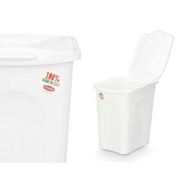 Pongotodo Primavera 25L Blanco Stefanplast 28X40CM (6 Unidades) Pongotodo Primavera 25L Blanco Stefanplast 28X40CM (6 Unidades)