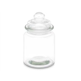 Tarro Redondo Liso Tapa Cristal 250Ml Vivalto 8X13CM (24 Unidades) Tarro Redondo Liso Tapa Cristal 250Ml Vivalto 8X13CM (24 Unidades)