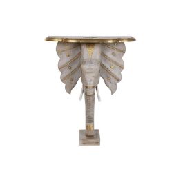 Recibidor DKD Home Decor Blanco Gris Dorado 80 x 30 x 96 cm Elefante Recibidor DKD Home Decor Blanco Gris Dorado 80 x 30 x 96 cm Elefante