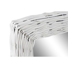 DKD Home Decor Espejo Cottage Blanco 4 x 62.5 x 53.5 cm Dimensiones Foto/Espejo 40x50cm