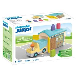 Camión con garaje playmobil junior. Precio: 26.79000016. SKU: B1HE7N5L85