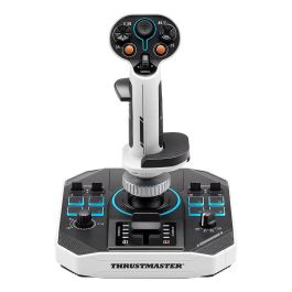 Thrustmaster Sol-R 1 Flightstick Joystick Espacial, 44 Botones, Tecnología HEART de 16 bits, Ambidiestro con Base