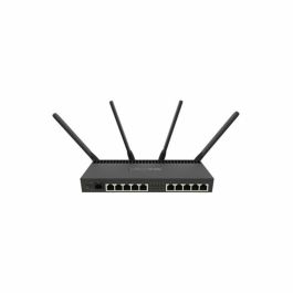 Mikrotik RB4011iGS+5HacQ2HnD-IN Router Wi-Fi 5 Doble Banda (2.4/5GHz) Gigabit Ethernet Negro de Sobremesa