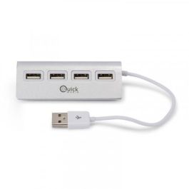 Hub USB 4 Puertos Quick Media 222504 Apple HOT SWAPPABLE Precio: 17.5000001. SKU: S7803344