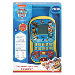 Vtech Paw Patrol Smartphone Educativo Azul 6 Actividades para Aprender Números Lógica Memorización y Cálculo