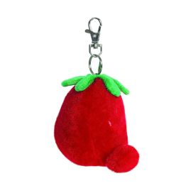 PALM PALS Llavero de Peluche Fresa - Muñeco de Colgar Suave 10 cm