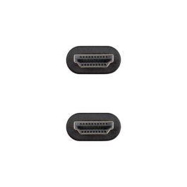 Nanocable Cable HDMI V2.0 4K@60Hz 18Gbps 3 m, Negro, Conectores HDMI Tipo A Macho, CCS, Compatible con 3D y HDR