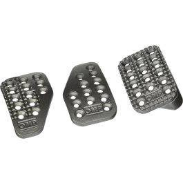Omp OMPOA0-1000-003 Juego de 3 Pedales Universales de Aluminio Arenado para Freno y Acelerador Estándar 60x100 mm. Incluye tornillos. Precio: 30.50000052. SKU: B1CNF6MHCN
