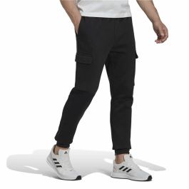 Pantalón Largo Deportivo Adidas Essentials Fleece Negro Hombre
