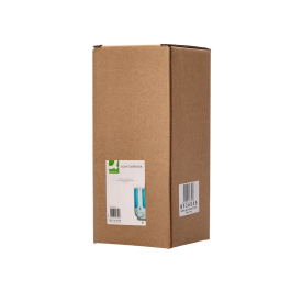 Q-connect Dispensador de jabón manual 350 ml blanco