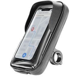 Cellularline Soporte Universal Impermeable para Móvil Moto y Bicicleta