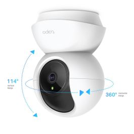 Tp-link Cámara Inteligente Tapo C200 Full HD Wi-Fi Rotatoria con Visión Nocturna para Hogar