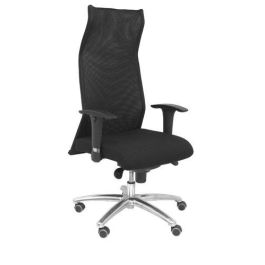 Sillon Piqueras Y Crespo Sahuco Direccion Uso Intensivo (8H) Brazos Regulables Mecanismo Sincro Respaldo Malla Transpirable Y Asiento Tapizado Bali Negro Precio: 494.99000045. SKU: S5702161