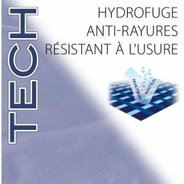 Ferplast Colchón para perros POLO FER8010690171937 65 x 40 x h 8 cm Relleno extraíble Gris