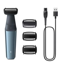 Philips Afeitadora Corporal Bodygroom 3000 3, Wet & Dry, Carga USB, 3 Ajustes de Longitud Precio: 48.50000045. SKU: B15DW2SGKS